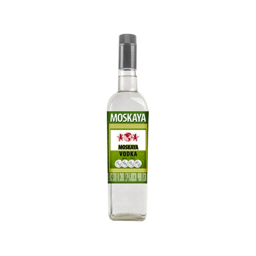 LICOR VODKA MOSKAYA  x 750 cc